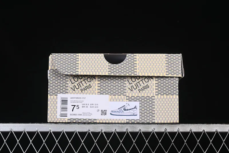 All Categories Nk Air Force 1 Air Force Series Nk Air Force 1 Low Air Force Low Nike Air Force 1'07 Low LV Joint Spliced ​​Denim Air Force One Low Casual Sneakers SC0601-556